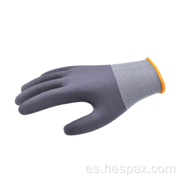 Guantes de mano protectores de Hespax con cáscara de seguridad de punto sin costura